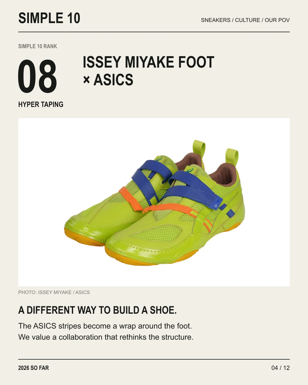 Top 10 Sneakers — 2026 So Far — slide 4 of 12