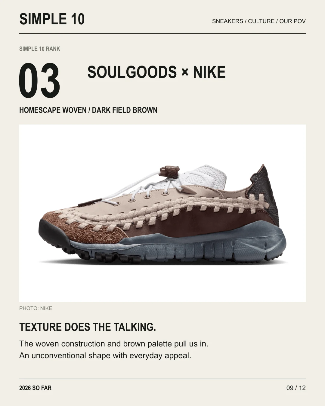 Top 10 Sneakers — 2026 So Far — slide 9 of 12