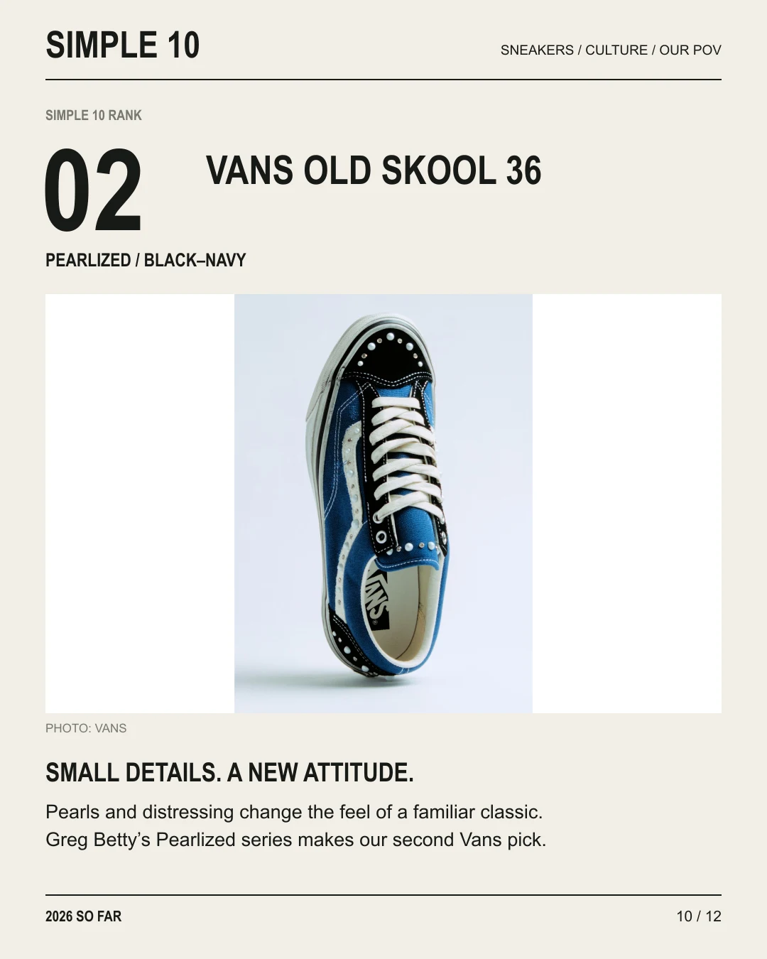 Top 10 Sneakers — 2026 So Far — slide 10 of 12